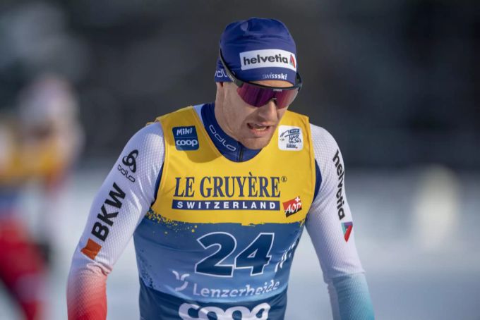 Dario Cologna verpasste wie erwartet die Viertelfinals. (Archivbild) dario cologna