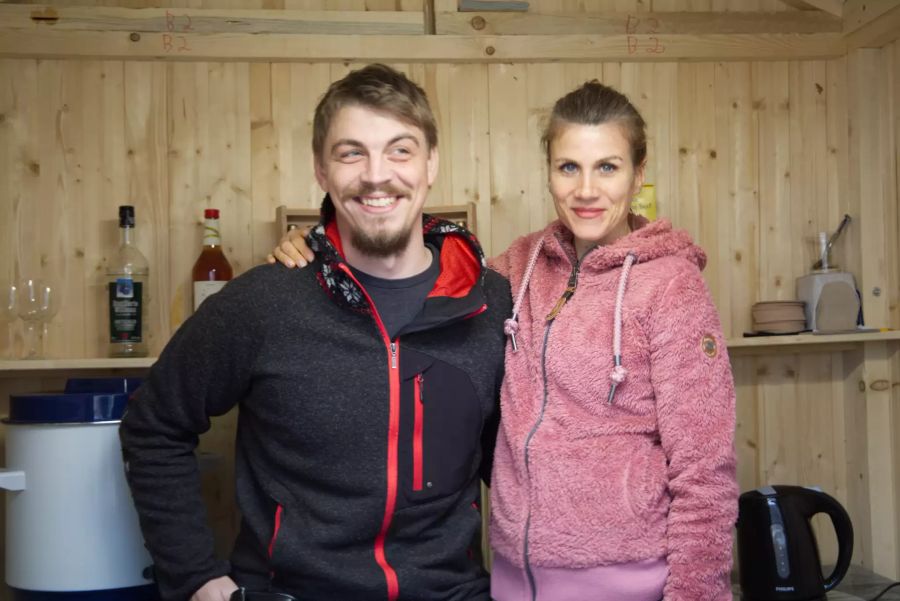 Und deren Besitzer Stefan Minimayr und Fabienne Dähler