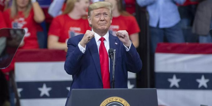 US-Präsident Donald Trump. US President Donald Trump