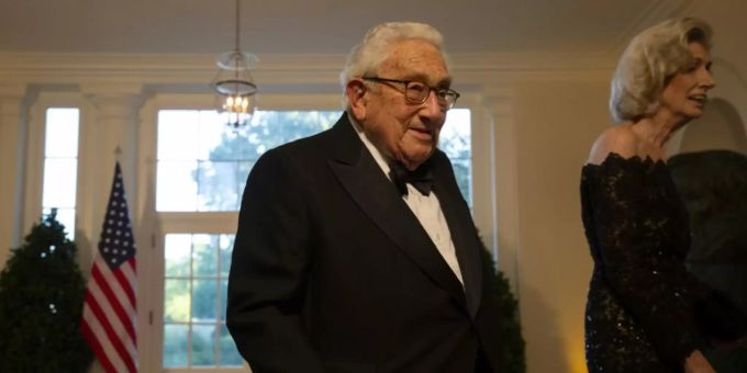 Ex-US-Aussenminister Henry Kissinger Kissinger