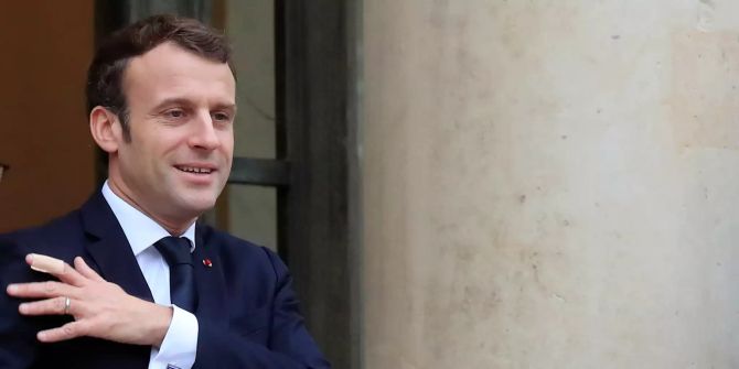 Präsident Macron empfängt IWF-Chefin Georgiewa