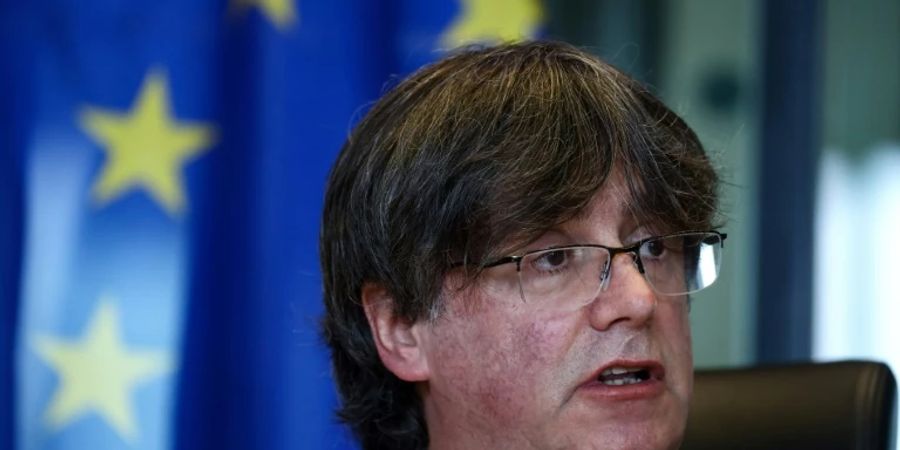 Der katalanische Unabhängigkeitsbefürworter Carles Puigdemont