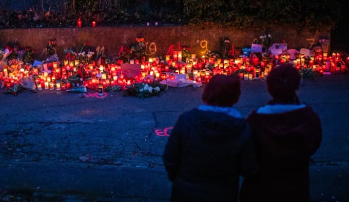Trauer um Ece S. in Illerkirchberg (D). Trauer