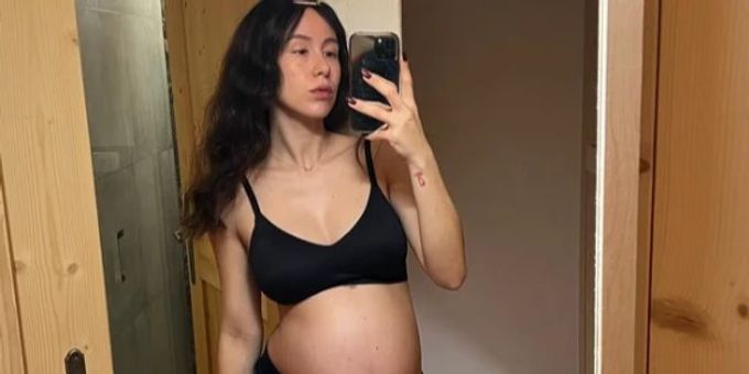 Ferien-Fotos zeigen - Hunziker-Tochter Aurora hat jetzt XL-Babybauch!