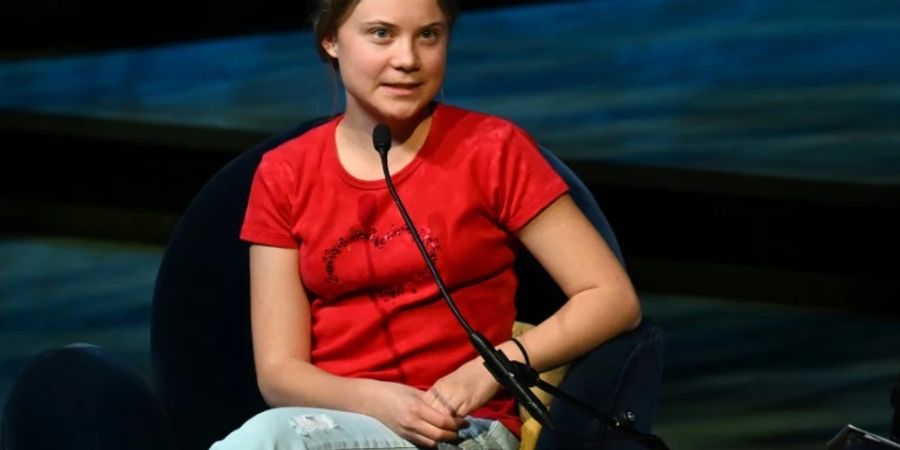 Greta Thunberg bei Buchvorstellung