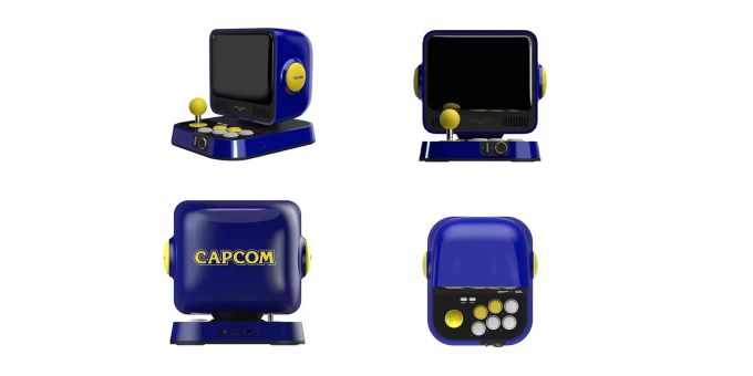 So wird wohl die Capcom Retro Station aussehen. Capcom