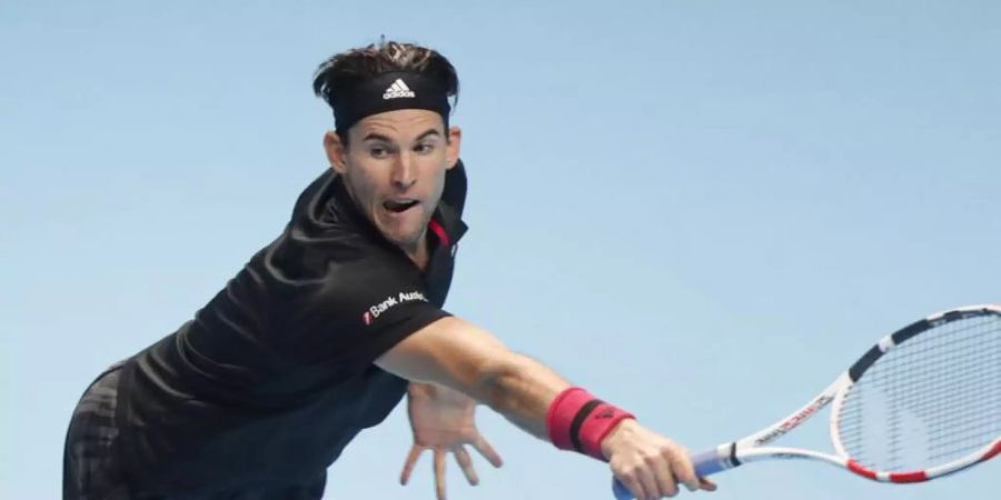 Spielt beim Laver Cup: Dominic Thiem. Foto: Frank Augstein/AP/dpa