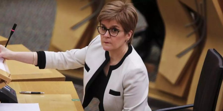 «Ich bin zuversichtlich, dass die Schotten beim nächsten Referendum Ja sagen werden», sagte die schottische Regierungschefin Nicola Sturgeon. Foto: Fraser Bremner/Scottish Daily Ma/PA Wire/dpa