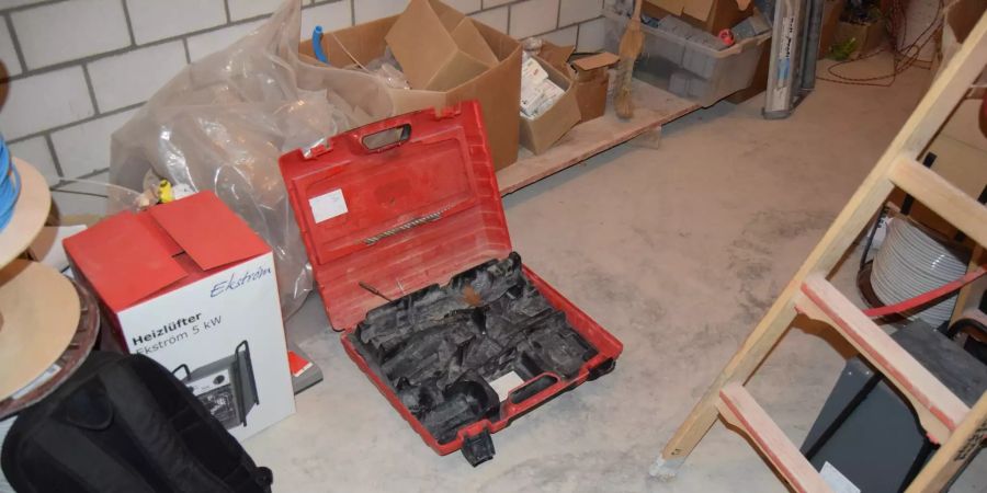 Einbruch in Baustelle