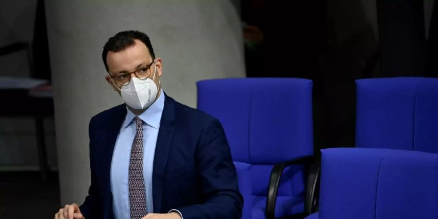 Jens Spahn im Bundestag