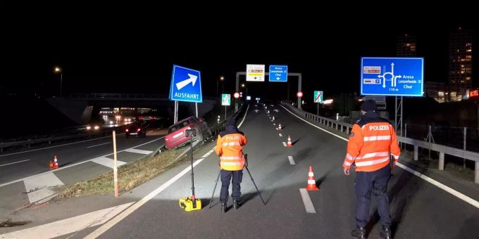 Am Auto entstand Totalschaden. Unfall