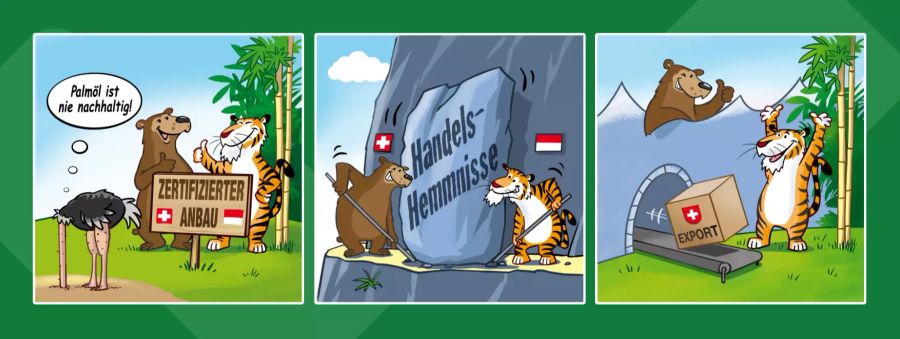 Tiger Bär Indonesien Kampagne