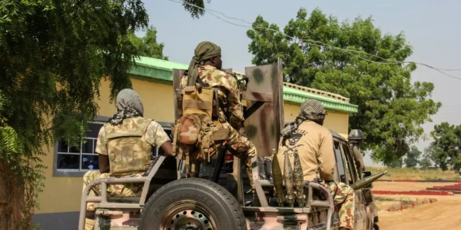 Soldaten in Nigeria