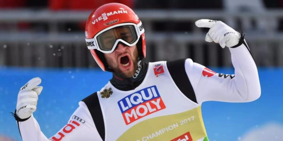 Freut sich auf den Weltcup-Start in Wisla: Markus Eisenbichler. Foto: Hendrik Schmidt/zb/dpa