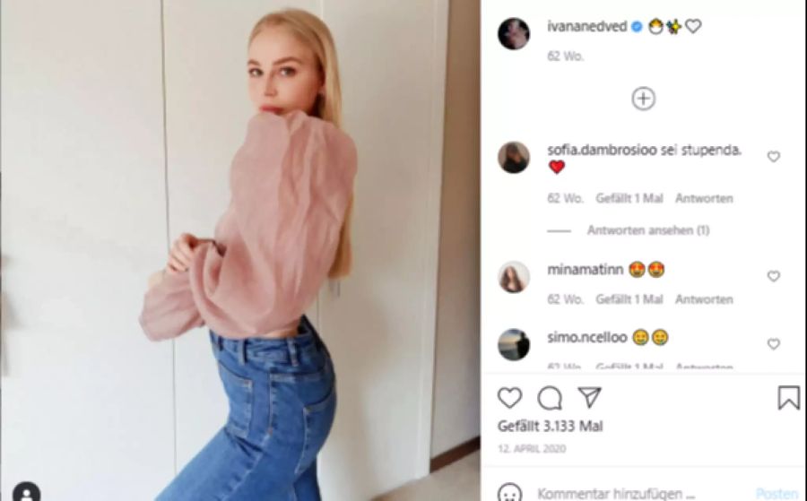 Die 24-Jährige ist seit einigen Monaten frisch verliebt.