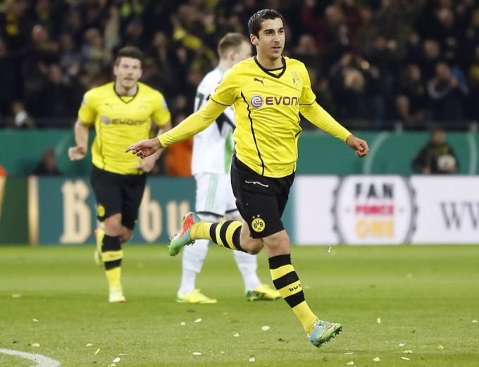 In Dortmund gelang Henrikh Mkhitaryan der grosse Durchbruch. Von 2013 bis 2016 spielte er beim BVB. (Archivbild) Henrikh Mkhitaryan