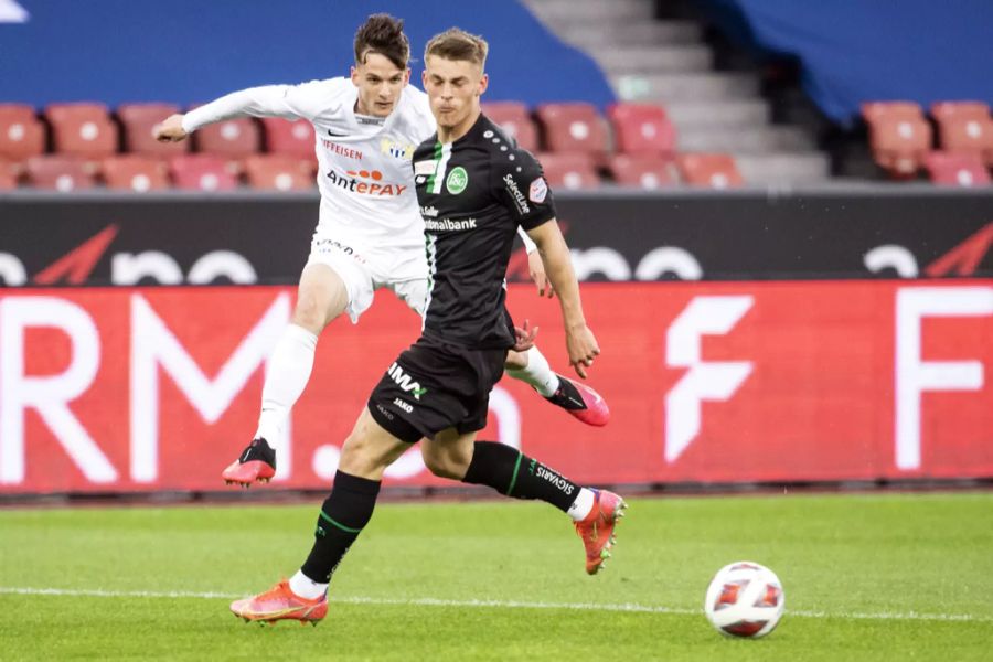 Miro Muheim absolvierte für den FC St.Gallen 66 Pflichtspiele.