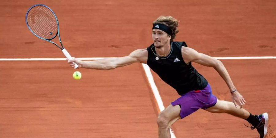 Alexander Zverev tritt heute gegen Stefanos Tsitsipas an. Foto: Aurelien Morissard/XinHua/dpa