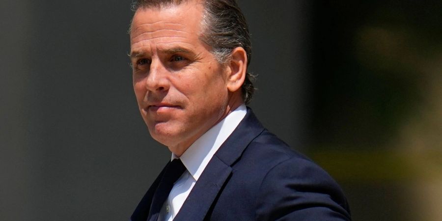 Präsidentensohn Hunter Biden soll bei einem Waffenkauf falsche Angaben gemacht haben.