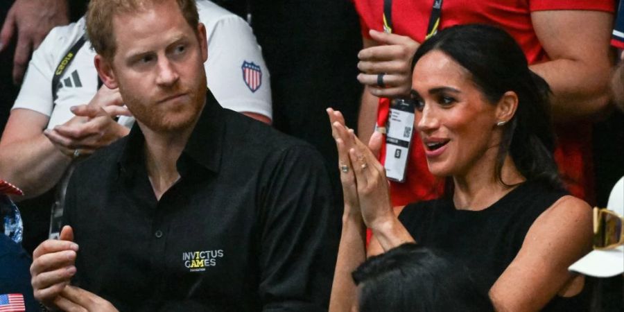 Meghan Markle stiehlt Prinz Harry vielfach die Show.