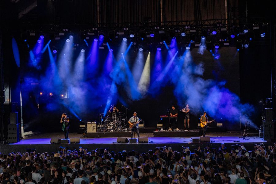 Auch Bastian Baker war am ZOA zu sehen und hören.