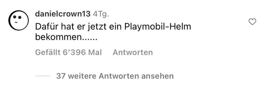 Dabei wir gespottet ...