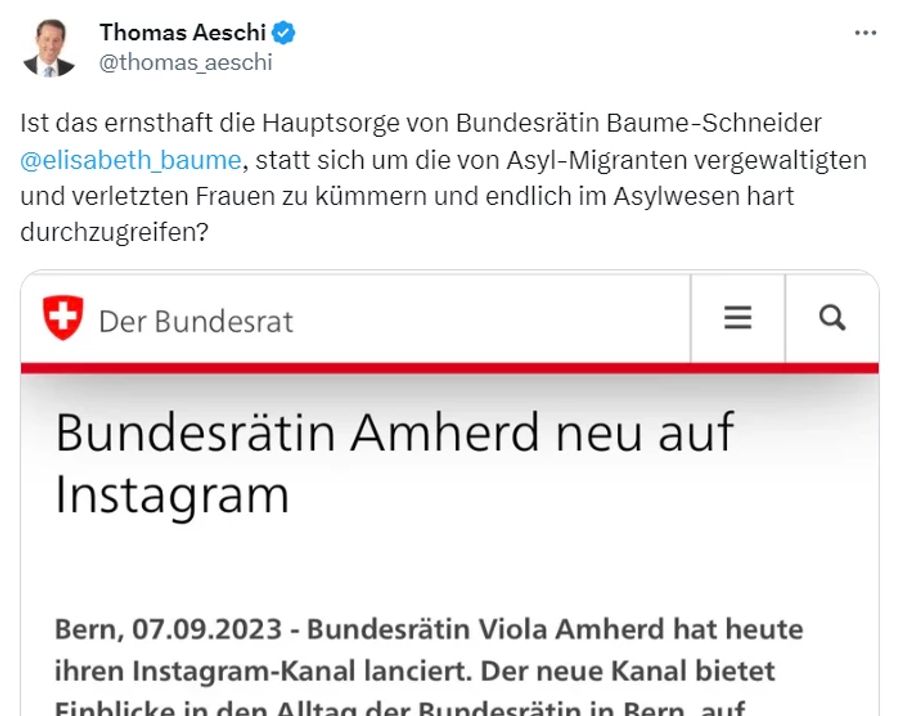 Thomas Aeschi Instagram