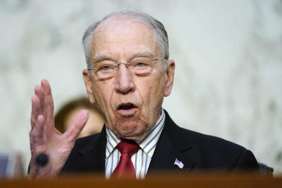 Auch ihr Kollege Charles E. Grassley ist bereits 89.