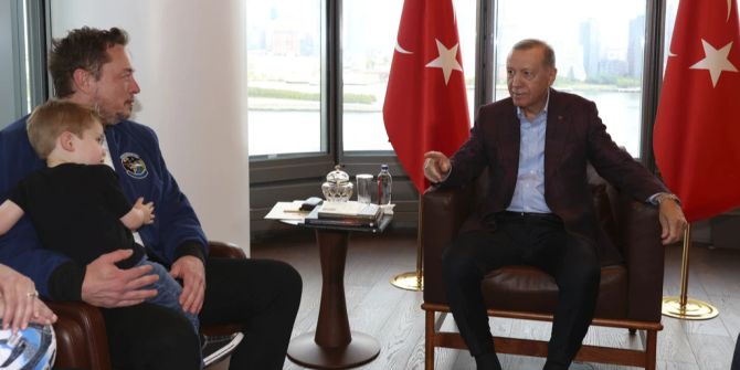 Elon Musk und Erdogan