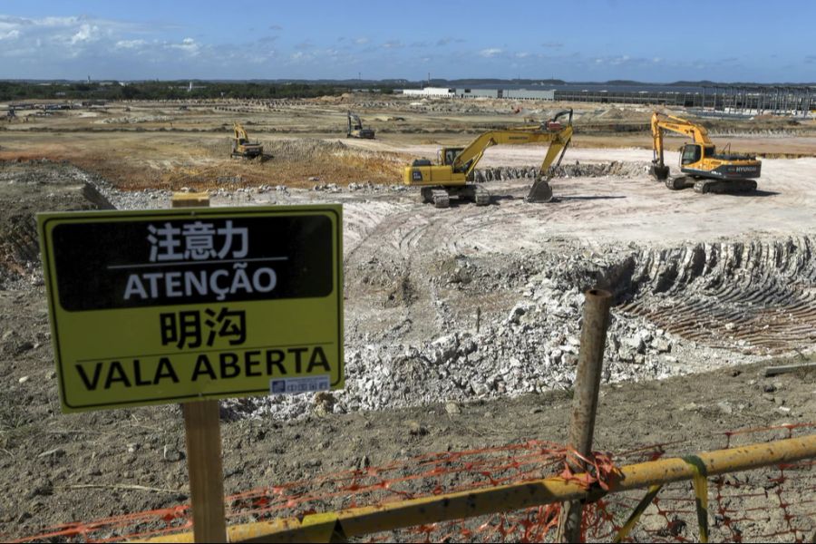 BYD Brasilien Baustelle