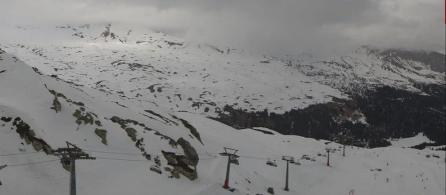 In höheren Lagen herrschten aber «nach wie vor sehr gute Wintersportbedingungen».