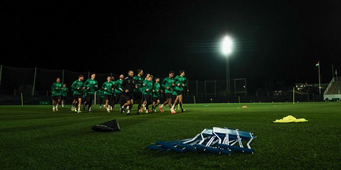 Der FC St.Gallen absolvierte im spanischen La Manga ein zehntägiges Trainingslager. fc st.gallen