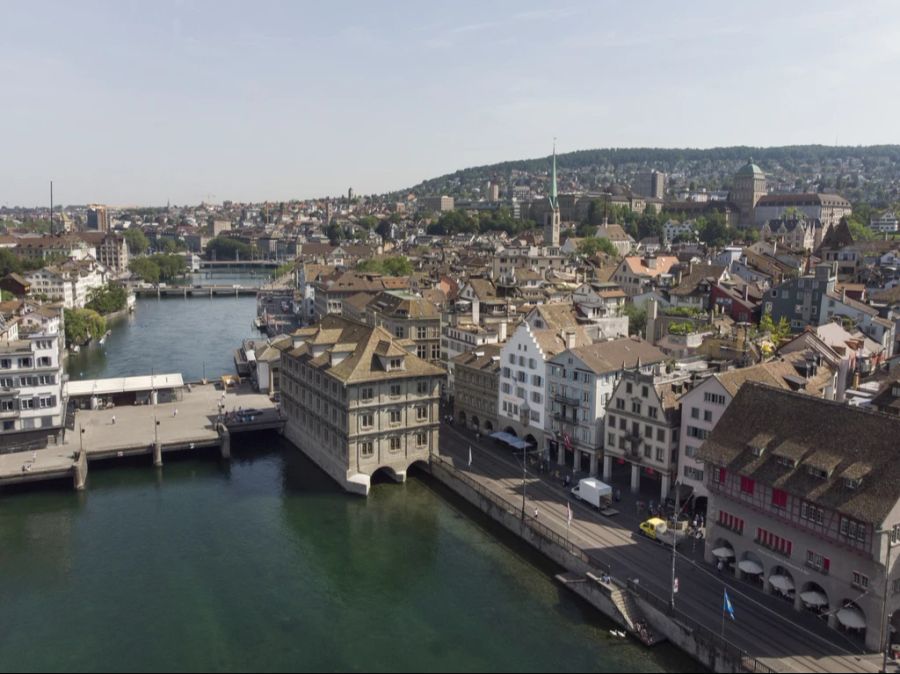 Zürich Rathaus Archivbild