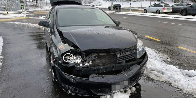 St. Gallen - Totalschaden nach Auffahrunfall