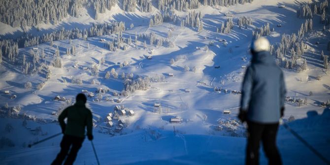 ärger frustrierte skifahrer