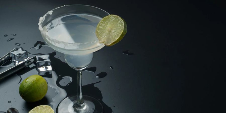 Cocktailglas Martini Margarita Limetten