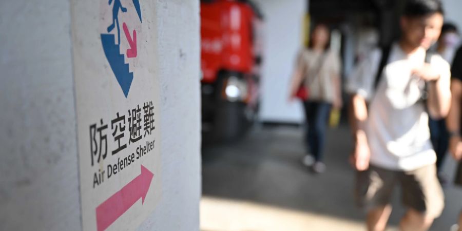 Peking drohte schon mehrfach, Taiwan auch durch das Militär mit dem Festland «wieder zu vereinen».