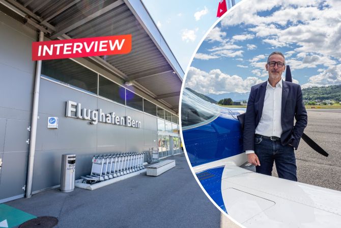 Flughafen-Chef Urs Ryf ist mit dem Saisonstart sehr zufrieden.