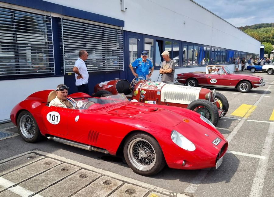 Der 34. Oldtimer Grand Prix in Safenwil.