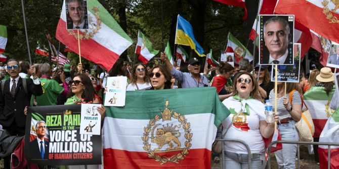 Iran Demonstranten Ausland
