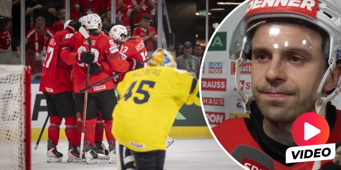 Malgin Eishockey-WM Schweiz Schweden