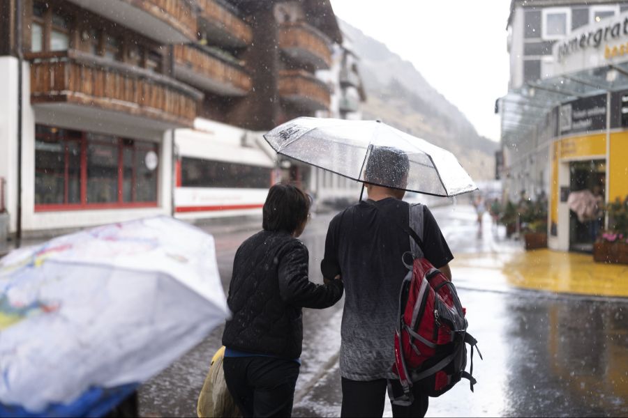 Schweiz Regen Wetter