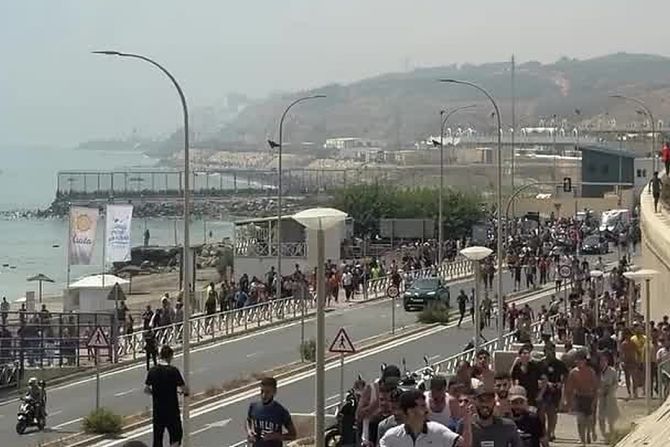 Migranten Spanien Ceuta