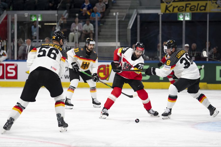 Österreich Deutschland Eishockey-WM