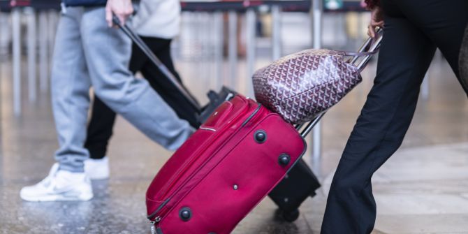 Passagiere Flughafen