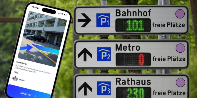 p2park Parkplatz-Sharing Bern