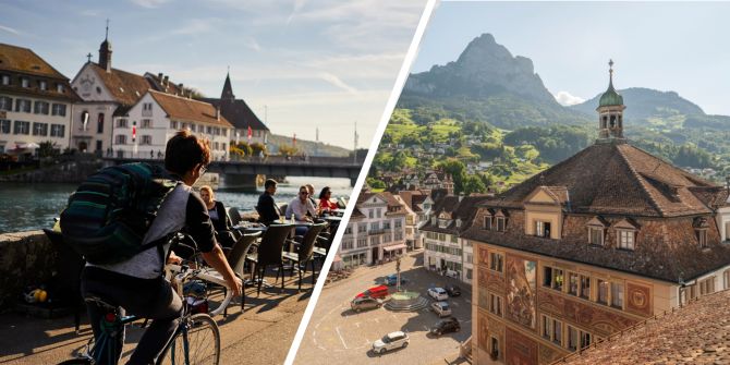 Die Siegerin des Kleinstadt-Rankings punktet unter anderem mit ihrer historischen Altstadt. Bild: ST / Tino Zurbrügg