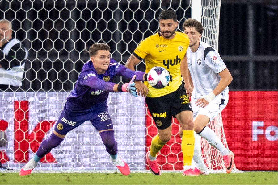 YB-Captain Loris Benito im Spiel gegen den FCZ.