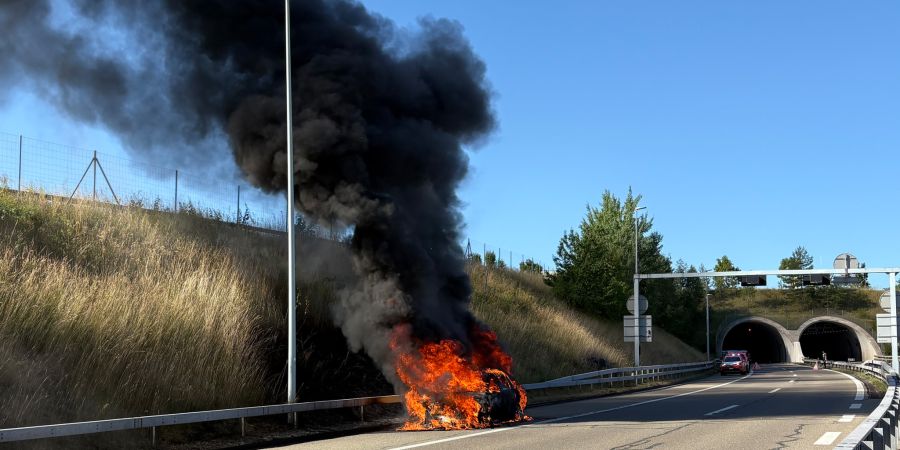 Tägerwilen Fahrzeugbrand