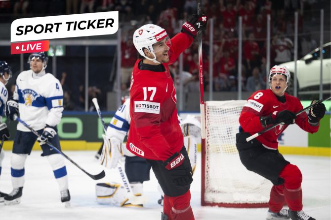 Schweiz Finnland Eishockey-WM